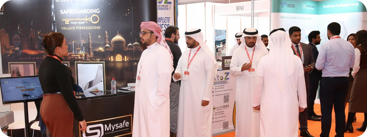 The RAK Estate exhibition floor