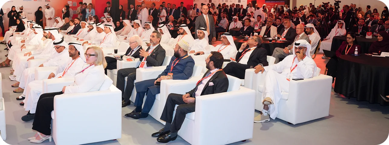 The RAK Estate conference audience at the RAK Exhibition Center